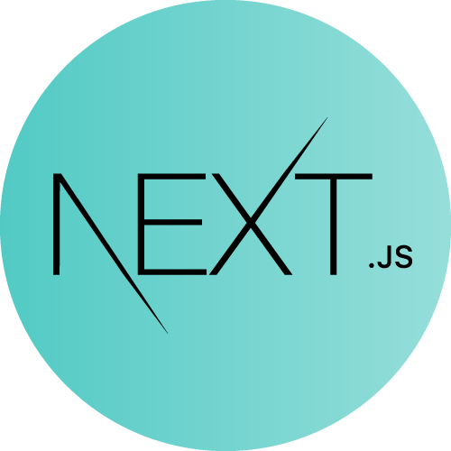Next.js logo.